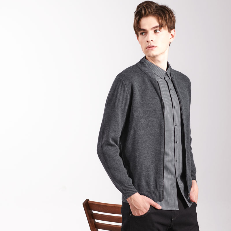 Business Men Casual Cardigan Tröja