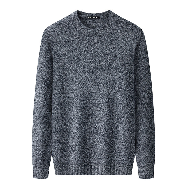 Cashmere tröja med rund hals